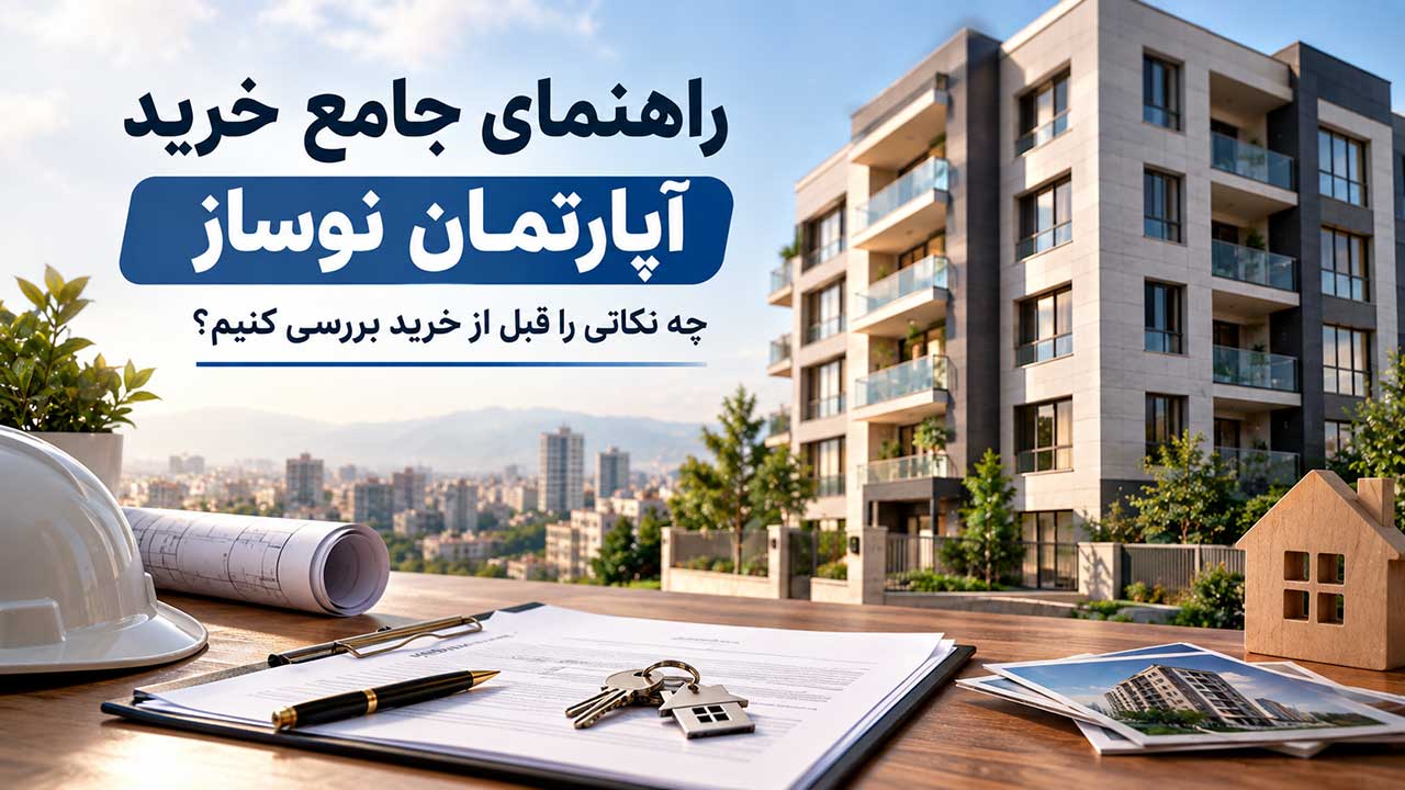 راهنمای جامع خرید آپارتمان نوساز؛ چه نکاتی را قبل از خرید بررسی کنیم؟