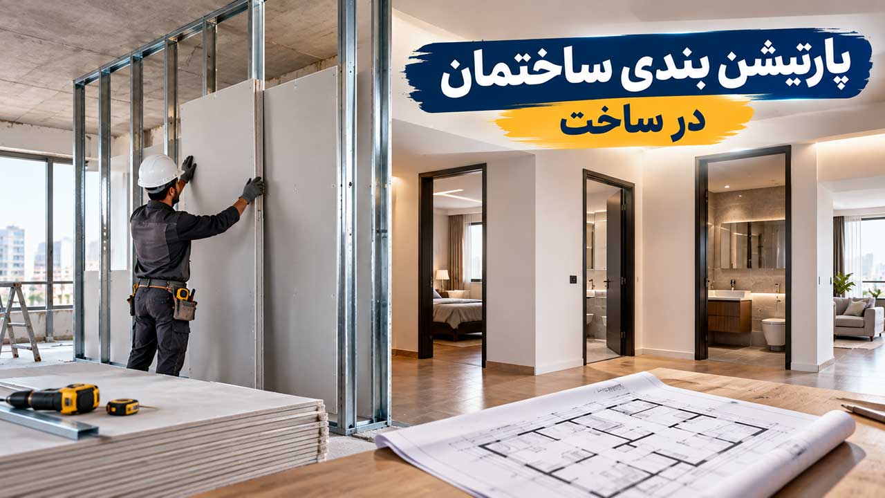 پارتیشن بندی ساختمان در ساخت که در کل متن مقاله